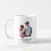 Mug Caution père et fille (14) (Gauche)