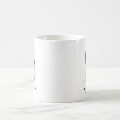 Mug Caution père et fille noire (8) (Centre)