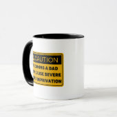 Mug Caution : Privation des mauvaises causes (Devant gauche)