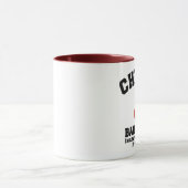 Mug Cautionnements de cerise (Centre)