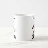 Mug Cavalier à Cheval Comme Un Cowboy (Centre)