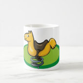 Mug Cavalier à ressort de cour de récréation (Centre)