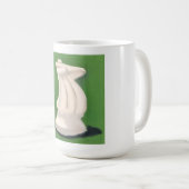 Mug Cavalier blanc (Devant droit)