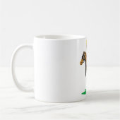 Mug Cavalier de course de chevaux au galop (Gauche)