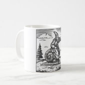 Mug Cavalier de l'escargot médiéval | Rétro Renaissanc (Devant gauche)