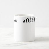 Mug Cavalier de moto d'évolution Motard Moto (Centre)
