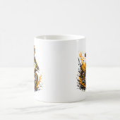Mug Cavalier de Motocross Glissant dans la Boue (Centre)