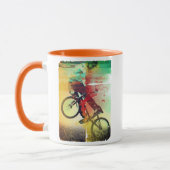 Mug Cavalier de vélo BMX Trick (Gauche)