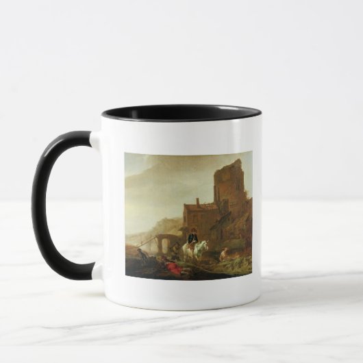 Mug Cavalier et baigneur (Gauche)