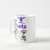 Mug Cavalier facile de planètes minuscules (Devant gauche)