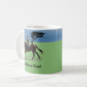 Mug Cavalier fier mignon de maman de cheval (Devant gauche)