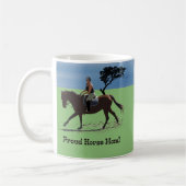 Mug Cavalier fier mignon de maman de cheval (Gauche)