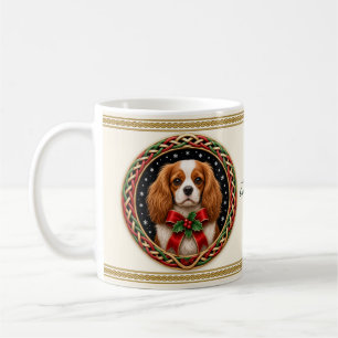 Mug Cavalier King Charles Noël Chien Personnalisé