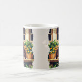 Mug Cavalier King Charles Pastel avec fleurs (Centre)