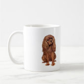 Mug Cavalier King Charles - Ruby (Gauche)