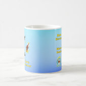 Mug Cavalier King Charles Spaniel Agilité Amusant (Centre)