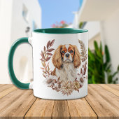 Mug Cavalier King Charles Spaniel Automne Wreath
