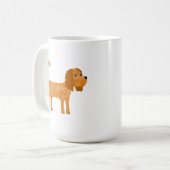 Mug Cavalier King Charles Spaniel Chien Amusant (Devant gauche)