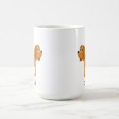 Mug Cavalier King Charles Spaniel Chien Personnalisé (Centre)