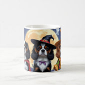 Mug Cavalier King Charles Spaniel Citrouille Halloween (Centre)