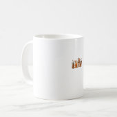 Mug Cavalier King Charles Spaniel Fall Café Hallowee (Devant gauche)
