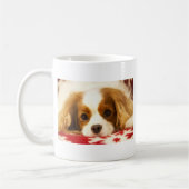 Mug Cavalier King Charles Spaniel flocon (Gauche)