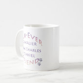 Mug Cavalier King Charles Spaniel Furever (Devant gauche)