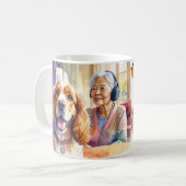 Mug Cavalier King Charles Spaniel Gentil (Devant gauche)