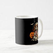 Mug Cavalier King Charles Spaniel Ghost Halloween Cava (Devant droit)