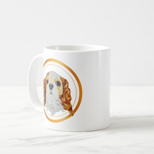 Mug Cavalier King Charles Spaniel Gold (Devant gauche)
