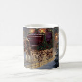 Mug Cavalier King Charles Spaniel Noël Festive (Devant droit)
