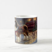 Mug Cavalier King Charles Spaniel Noël Festive (Centre)