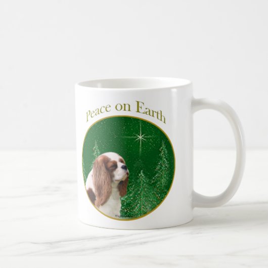 Mug Cavalier King Charles Spaniel Paix (Droite)