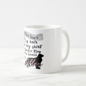 Mug Cavalier King Charles Spaniel Parties scintillant (Devant droit)