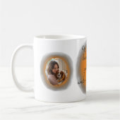 Mug Cavalier King Charles Spaniel Pastel Orange Custom (Gauche)