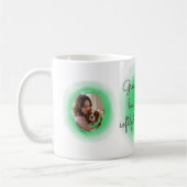 Mug Cavalier King Charles Spaniel Pastel Vert Personna (Gauche)