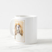 Mug Cavalier King Charles Spaniel Peinture originale (Devant gauche)