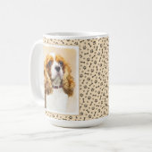 Mug Cavalier King Charles Spaniel Peinture originale (Devant gauche)
