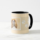 Mug Cavalier King Charles Spaniel Peinture originale (Devant droit)