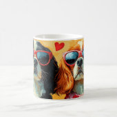 Mug Cavalier King Charles Spaniel Saint-Valentin (Centre)
