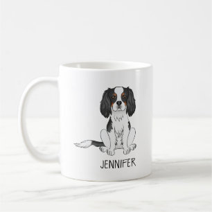 Mug Cavalier King Charles Spaniel tricolore Chien & No