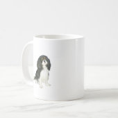 Mug Cavalier King Charles - tricolore (Devant gauche)