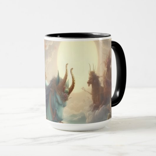 Mug Cavalier Oni  (Devant droit)