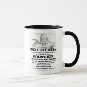Mug Cavalier Recherché de Pony Express