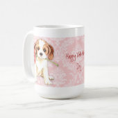 Mug Cavalier rose de Valentine (Devant gauche)