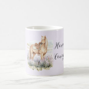 Mug Cavalière Fleur Lavande Salut