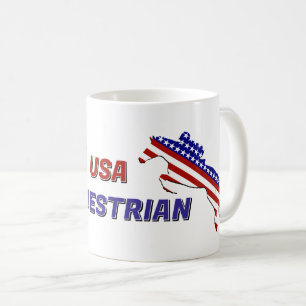 Mug Cavalière Patriotique des États-Unis