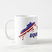 Mug Cavalière Patriotique des États-Unis (Gauche)