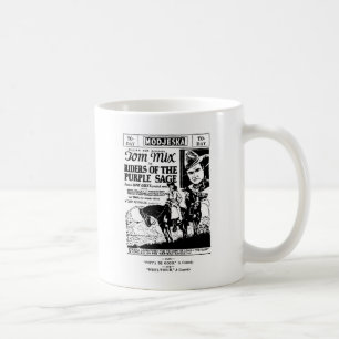 Mug Cavaliers de Tom Mix de l'annonce occidentale 1925