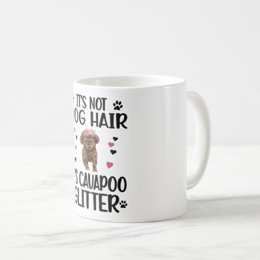 Mug Cavapoo Amoureux des chiens Cavapoo Maman Cavoodle (Devant droit)